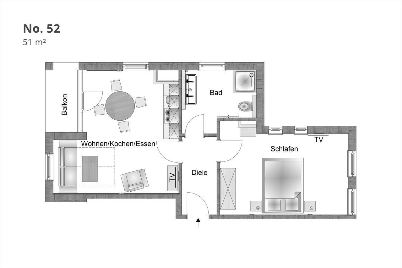 Apartamento Min Hüsung by Rujana Binz Exterior foto