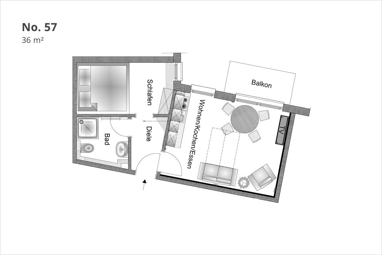 Apartamento Min Hüsung by Rujana Binz Exterior foto