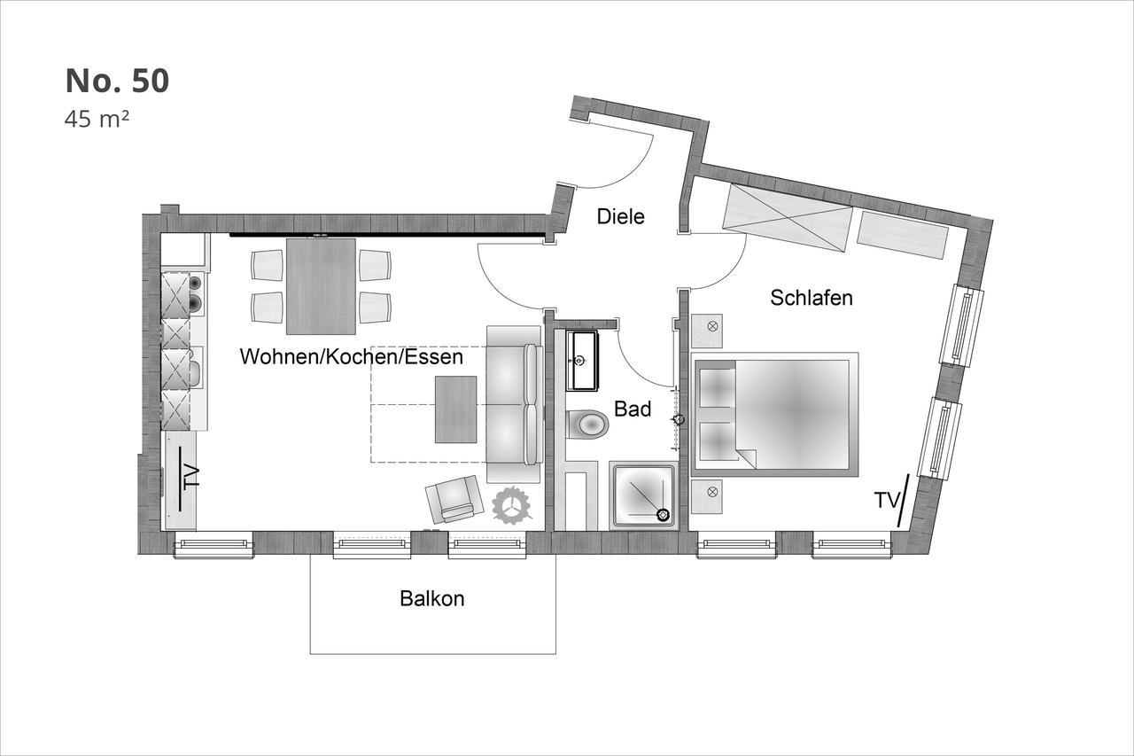 Apartamento Min Hüsung by Rujana Binz Exterior foto